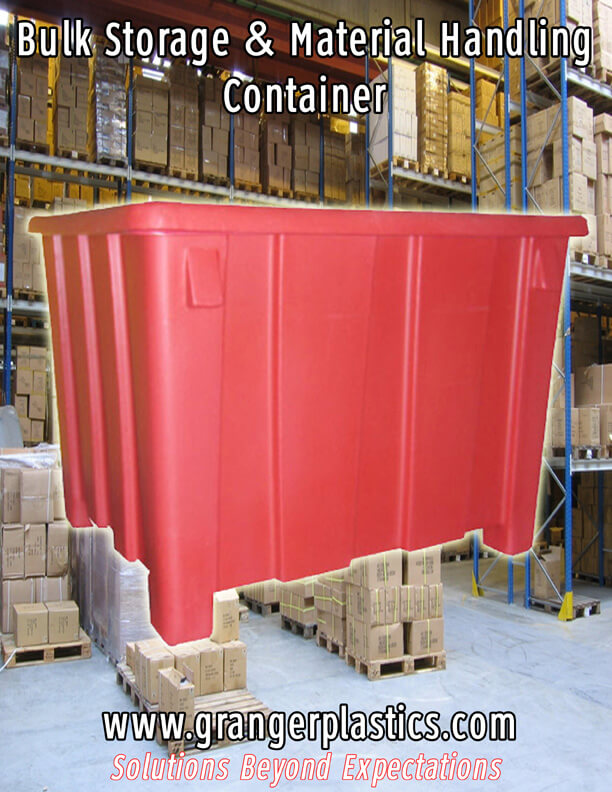 GP 1004 Bulk Storage Containers, GP 1004, Bulk Storage Containers, Bulk Shipping Containers, Poly Gaylord Containers