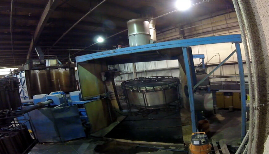 A rotational molding facility making products