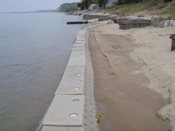 Sandsavers Installed, Sandsavers building beach, Sandsavers beach accretion, Natural Solution to Beach Erosioin